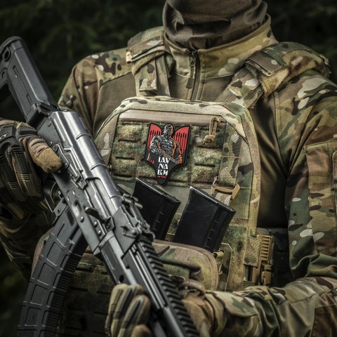 M-TAC Naszywka na rzep Światosław 3D PVC Red
