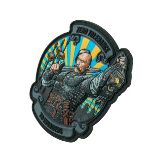 M-TAC Naszywka na rzep Zero Tolerance PVC Grey