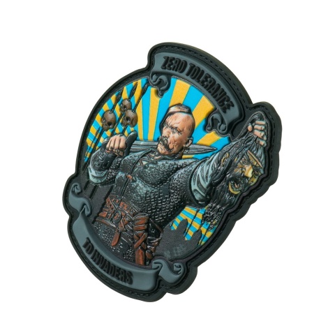 M-TAC Naszywka na rzep Zero Tolerance PVC Grey