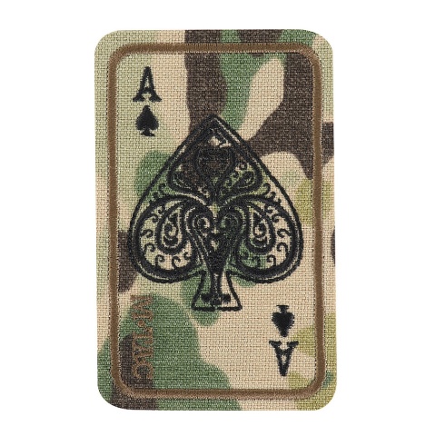 M-TAC Naszywka na rzep Ace Of Spades Haftowana MultiCam®
