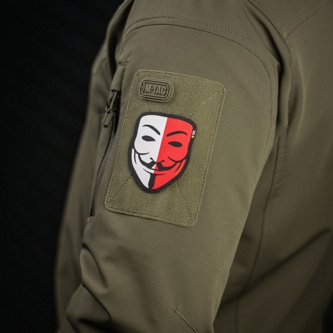 M-TAC Naszywka na rzep Anonymous Black Poland