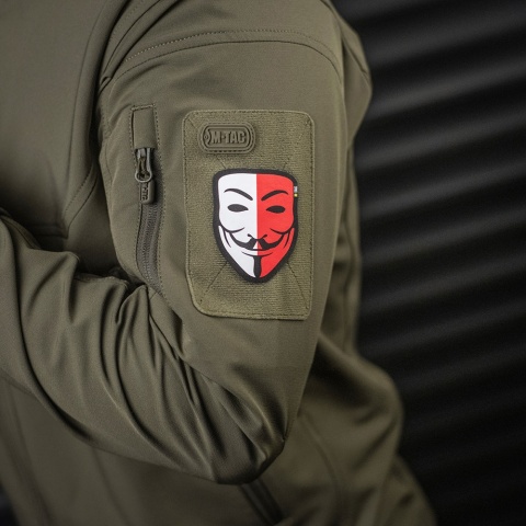 M-TAC Naszywka na rzep Anonymous Black Poland