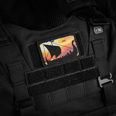 M-TAC Naszywka na rzep Expedition 80x50mm Black
