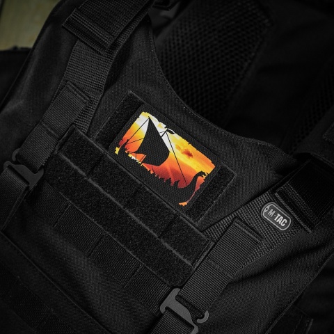 M-TAC Naszywka na rzep Expedition 80x50mm Black