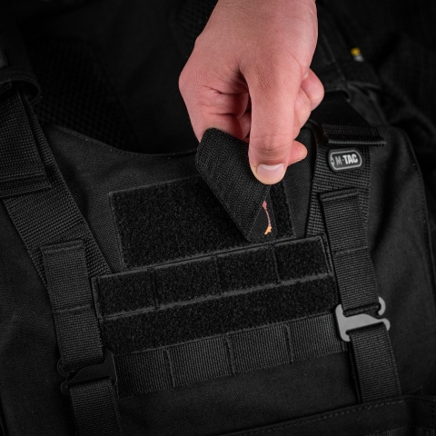 M-TAC Naszywka na rzep Expedition 80x50mm Black