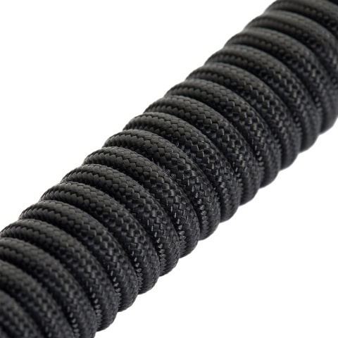 M-TAC Smycz linka zabezpieczająca do broni z D-ringiem Black