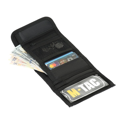 M-TAC Portfel z Rzepem Elite Gen.II Black