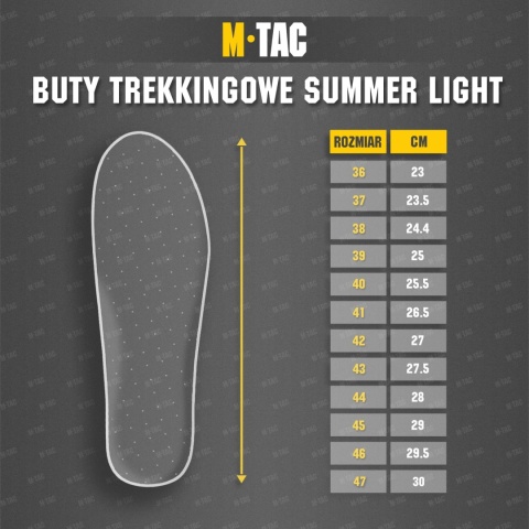 M-TAC Buty trekkingowe Summer Light Coyote