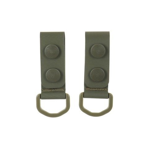 M-TAC Taktyczny D-Ring do paska 2 szt. Ranger Green