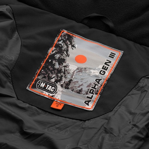 M-TAC Kurtka Zimowa Alpha Gen III Black 2XL Long