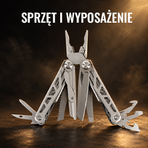 multitoole, noże składane, paracord